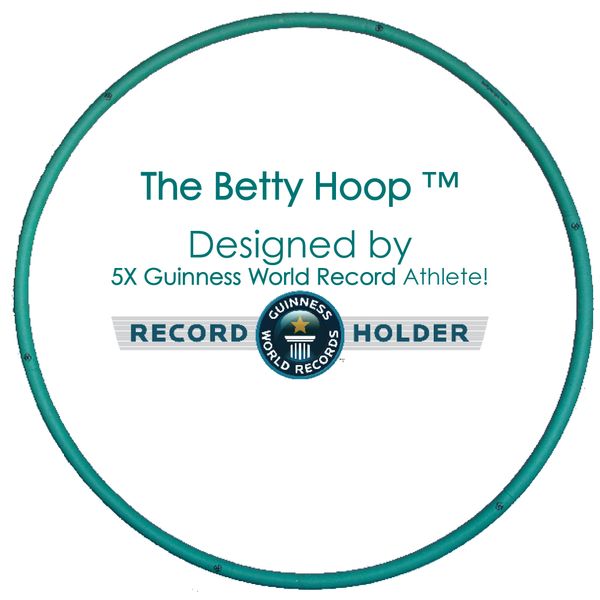 The Betty Hoop, Poratable, 2 Sizes in 1, Safe weight of 2lbs, 4.2" diameter