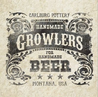 HANDMADE GROWLERS
