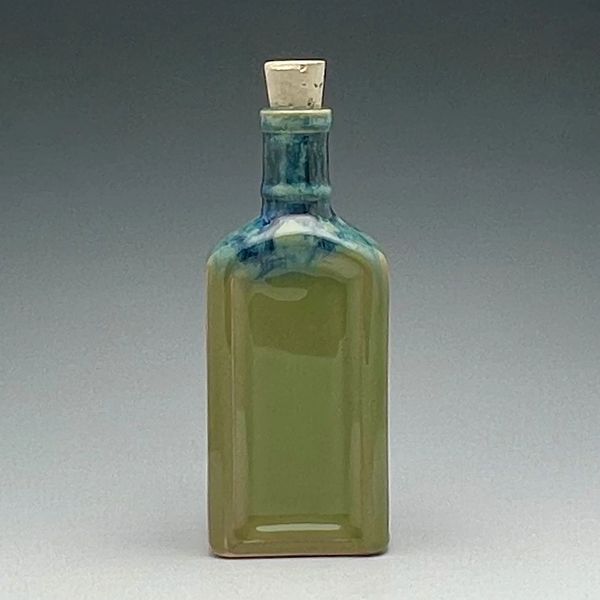 Jade and Turquoise Flask