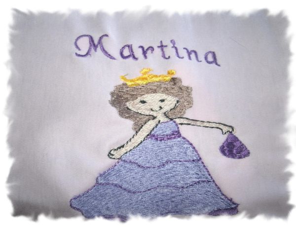 Princess 2 Personalized Baby Blanket