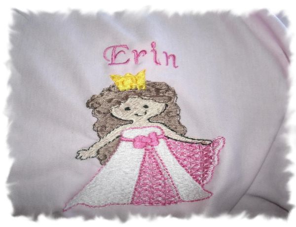 Princess 3 Personalized Baby Blanket