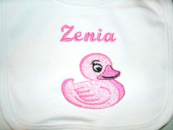 Rubber Duckie Personalized Baby Blanket