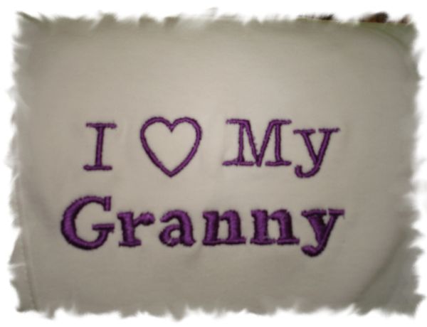 I Heart My Granny Baby Bib