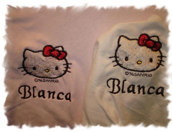 Kitty Kat Face Personalized Girl Baby Blanket & Bib Combo Set