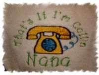 That's It I'm Callin Nana Baby Bib