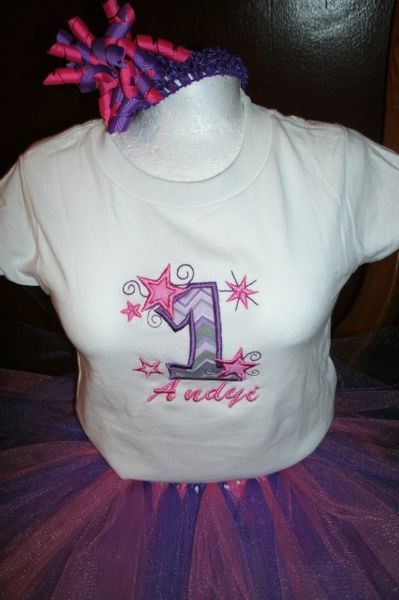 Birthday Stars Personalized Tutu Set