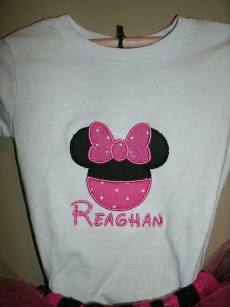Minnie Mouse Baby Bow Ears Shirt