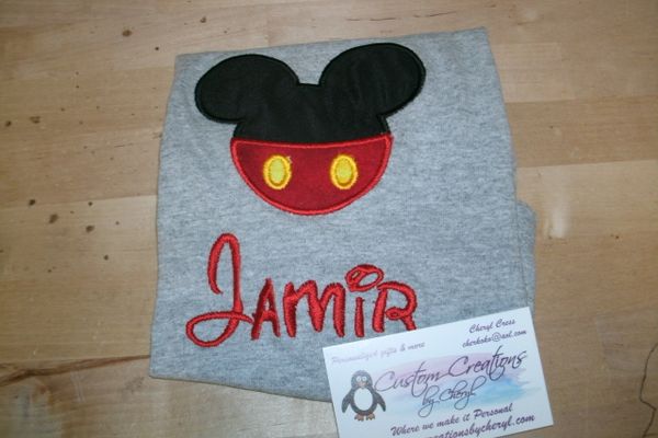 Mickey Mouse Baby Ears Shirt