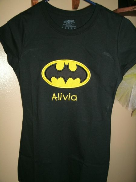 Batman Logo Personalized Superhero Shirt