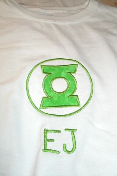 Green Lantern Logo Personalized Superhero Shirt