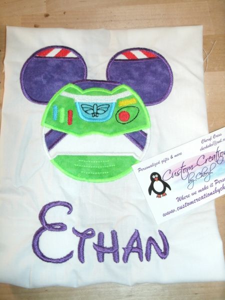 Toy Story Inspired Buzz Mouse Ear Vacation Shirt