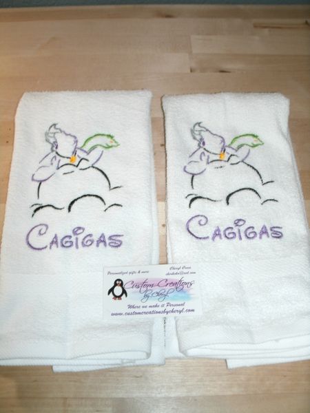 Mermaid Sea Witch Ursula Kitchen Towels Hand Towels 2 piece set