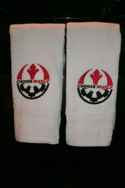Star Wars Choose Wisely Kitchen Towels Hand Towels 2 piece set