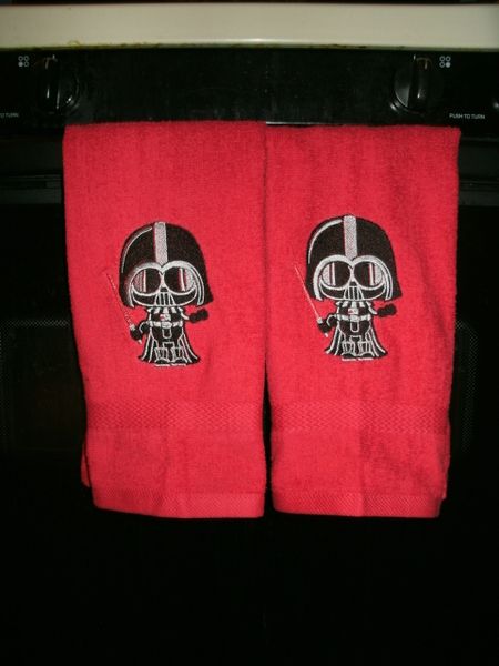 Star Wars Vader Kitchen Towels Hand Towels 2 piece set