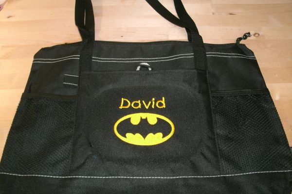 Batman Superhero Personalized Tote Bag