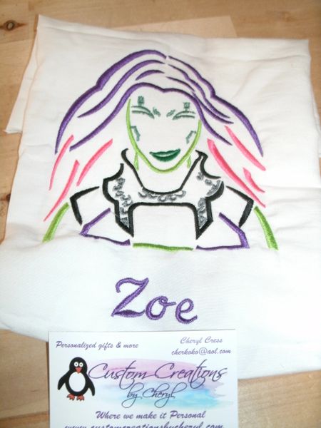 Guardians Gamora Sketch Personalized Shirt