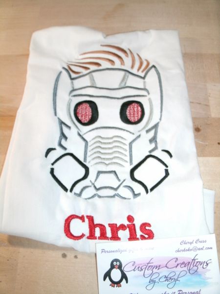 Guardians Star Lord Sketch Personalized Shirt