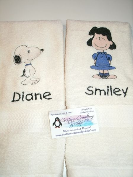 Snoopy christmas best sale hand towels