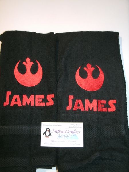 Star Wars Rebel Kitchen Towels Hand Towels 2 piece set