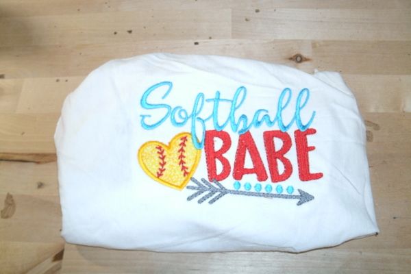Softball Babe Softball Shirt