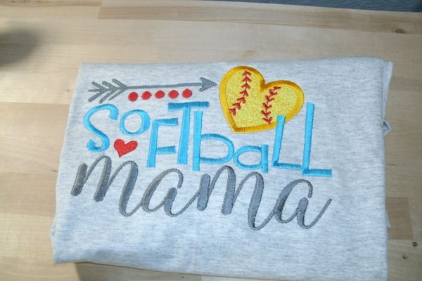 Softball Mama Softball Shirt