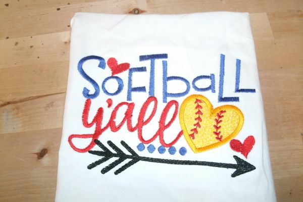 Softball Y'all Softball Shirt