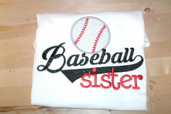 Baseball Sister Baseball Shirt