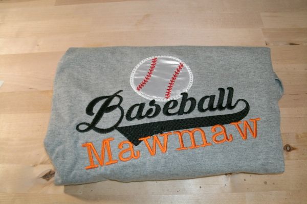 Baseball Mawmaw Baseball Shirt