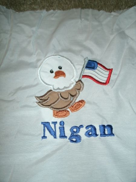 Patriotic Eagle 4th of July Personalized Holiday Shirt