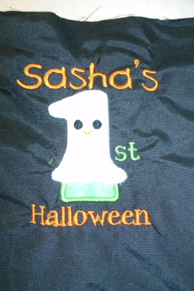 My 1st Halloween Ghost Personalized Holiday Shirt