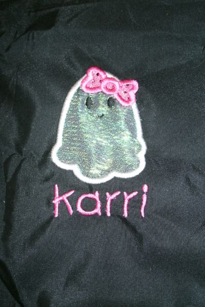 Halloween Ghost Girl Personalized Holiday Shirt