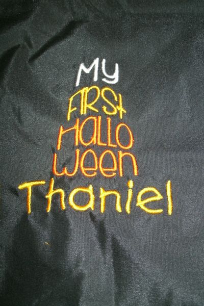 My 1st Halloween Candy Corn Style Personalized Holiday Shirt