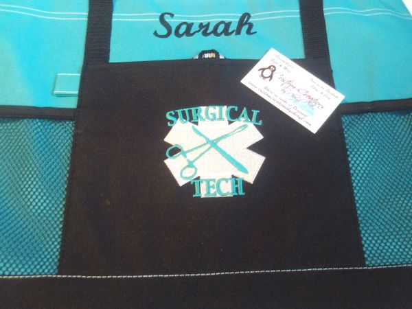 Surgical Tech Nurse Personalized Tote Bag