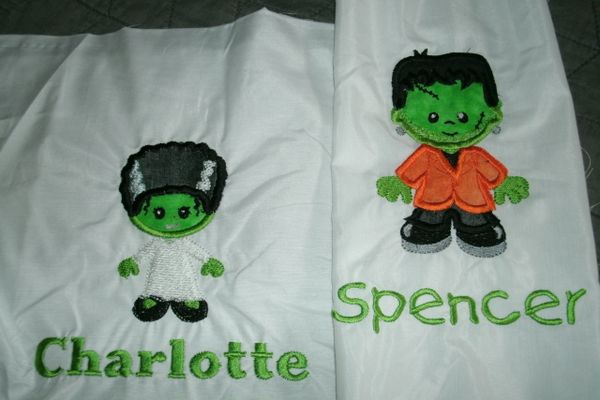 Halloween Bride of Frankenstein Personalized Shirt