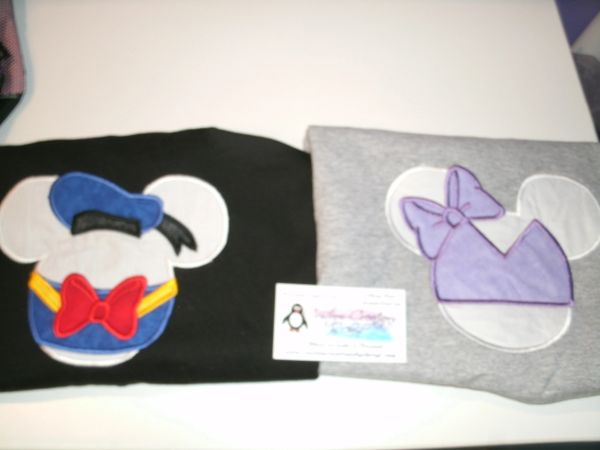 Daisy and Donald Duck Mouse Ear Couples Shirts
