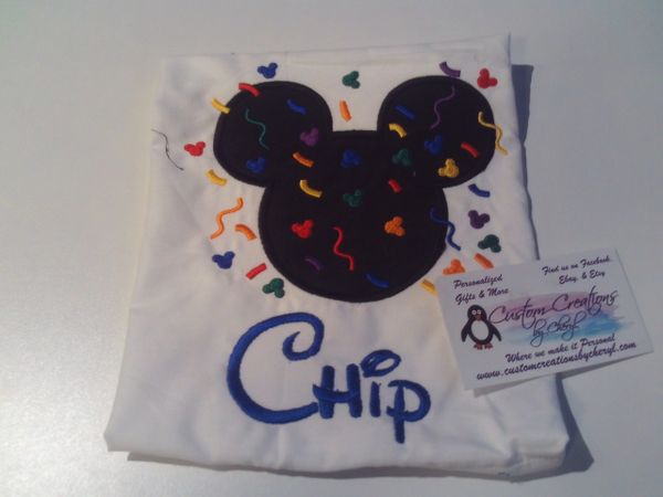 Mickey Party Inspired Mouse Ears Shirt