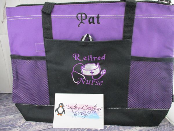 Future Nurse Graduation Gift, Custom Nurse Tote Bag