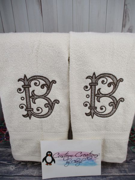 Monogram Towel Set