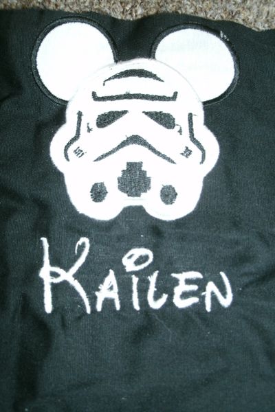 Star Wars Inspired Storm Trooper Mouse Ears Shirt