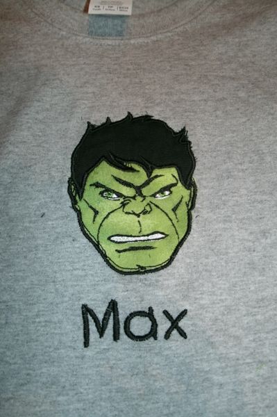 Hulk Face Personalized Superhero Shirt