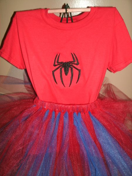 Spiderman Spider Superhero Personalized Tutu Set