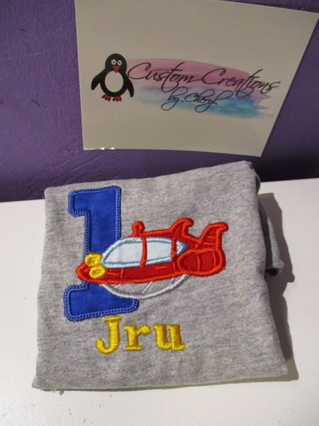 Rocket ship Personalized Birthday Shirt Outer space Birthday