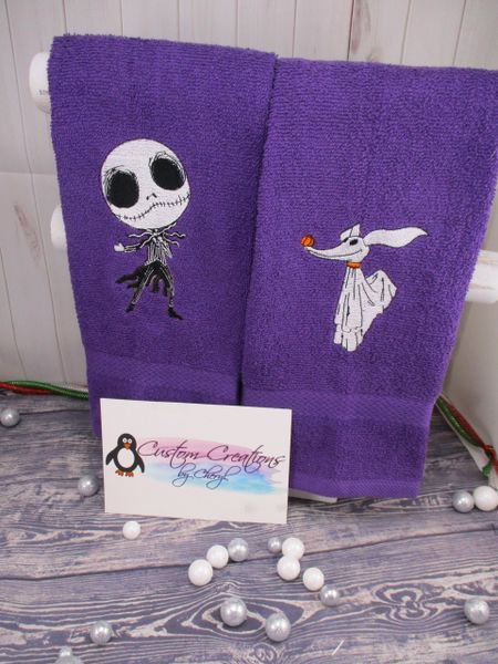 Nightmare Personalized Kitchen Towels Hand towels 2 piece Set