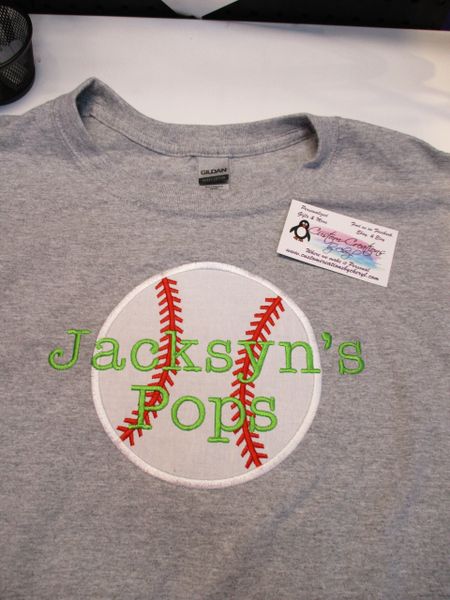Baseball or Softball Family Sports Fan Shirt