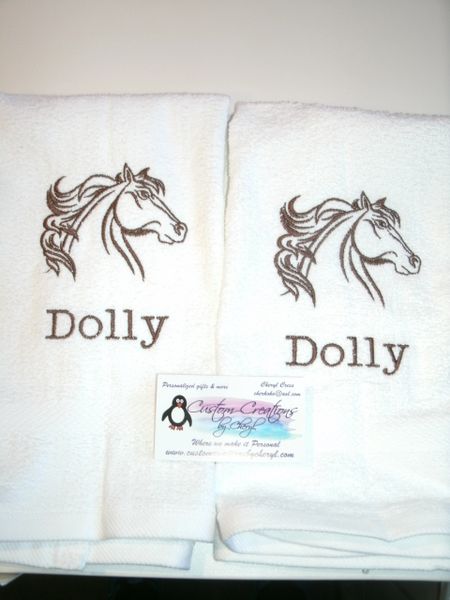 Horse discount hand towels