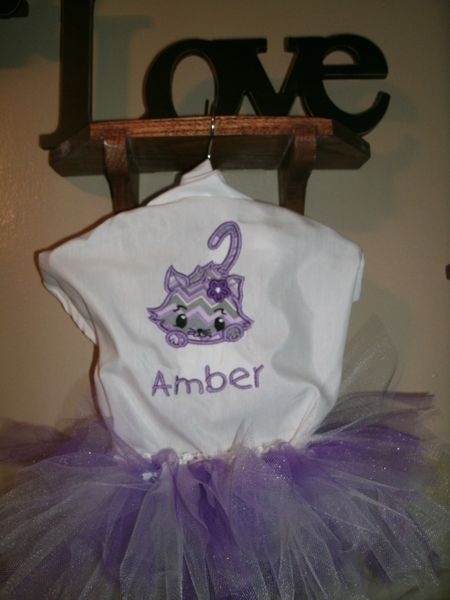 Cat Kitten Personalized Tutu Set