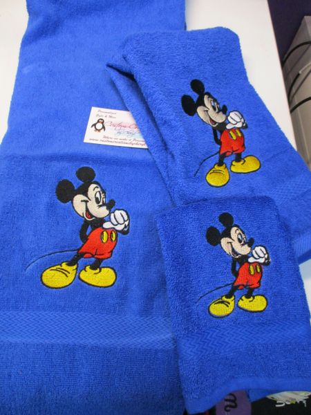 Mickey That's Me Personalized Towel Set