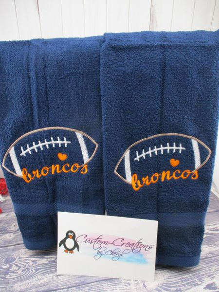 Personalized Father's Day Football Gifts Broncos 