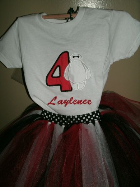 Birthday Big Hero 6 Personalized Tutu Set