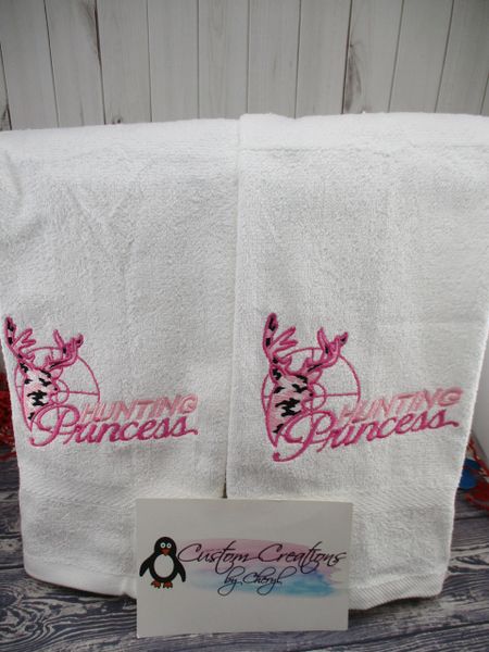 Hunting Princess Hunting Kitchen Towels 2 piece set